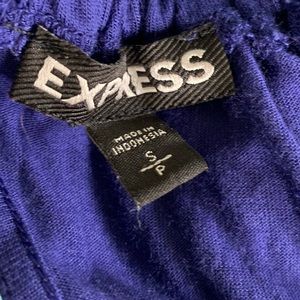 Express Tops - Express purple adjustable halter top Express Tops - Express purple adjustable halter top